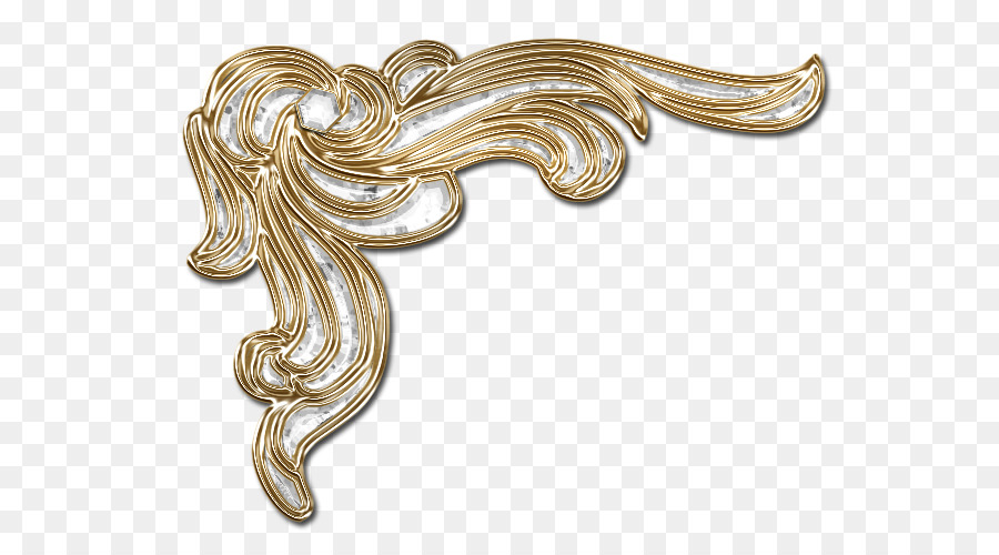 Ornamen Emas，Ornamen PNG