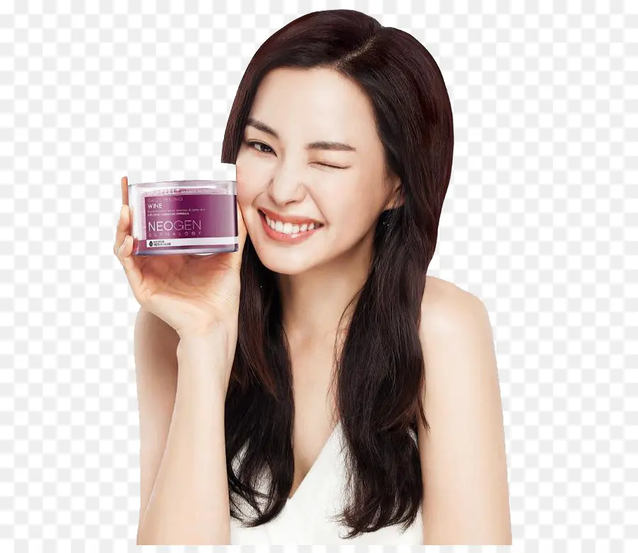 Wanita Dengan Produk，Mengedip PNG