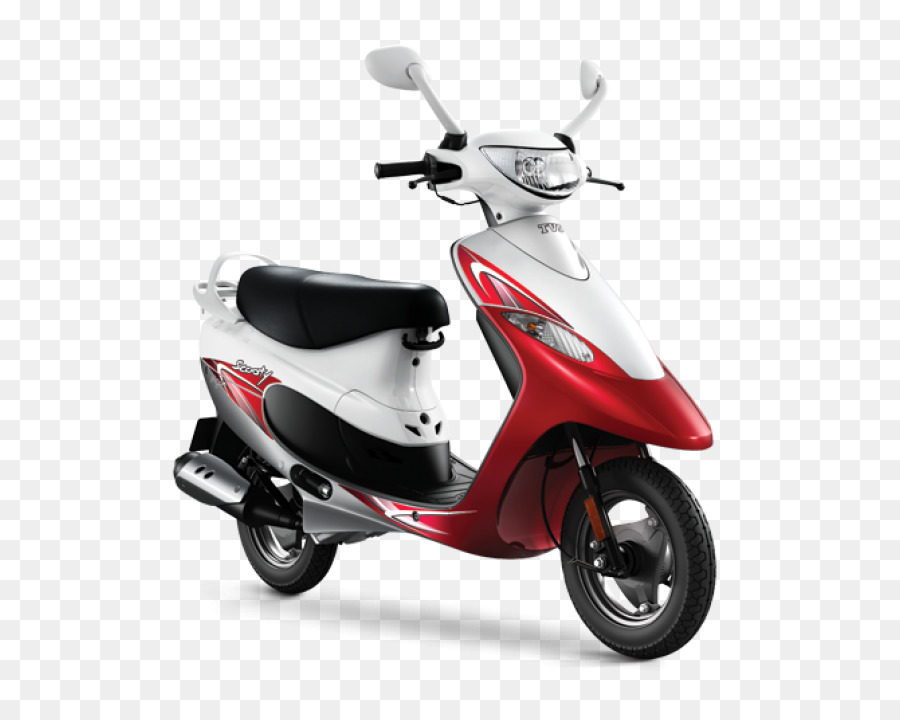 Skuter Merah，Sepeda Motor PNG