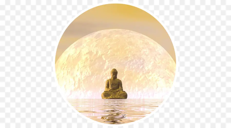 Agama Buddha，Golden Buddha PNG