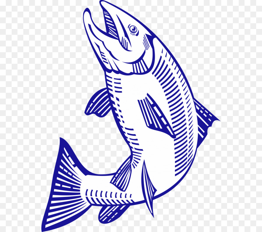 Ikan，Biru PNG