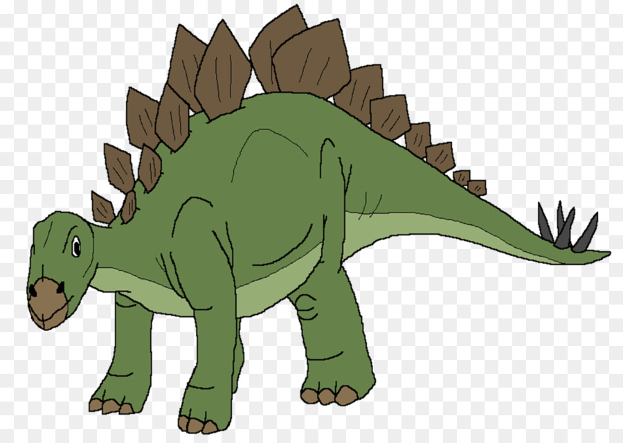 Kartun Stegosaurus，Prasejarah PNG