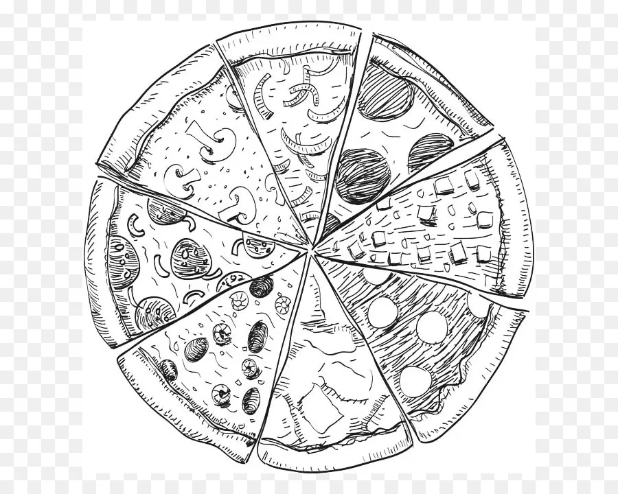 Irisan Pizza，Keju PNG