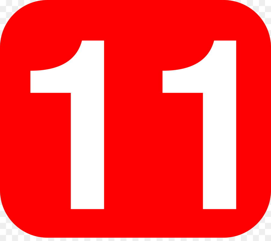 Nomor 11，Merah PNG