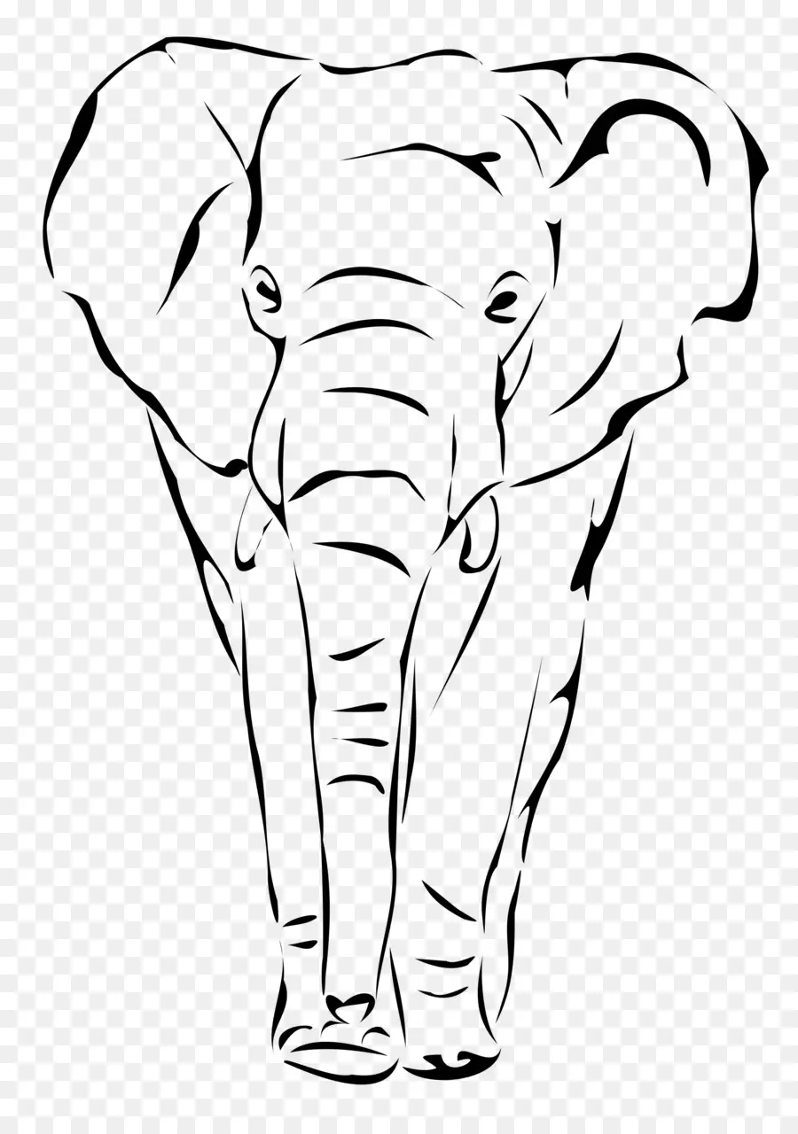 Gajah Afrika，Gambar PNG