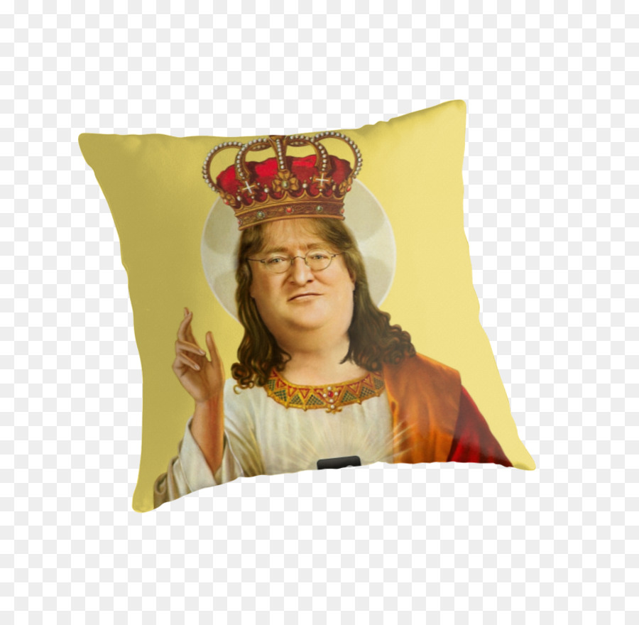 Bantal Dengan Gambar Mahkota，Bantal PNG