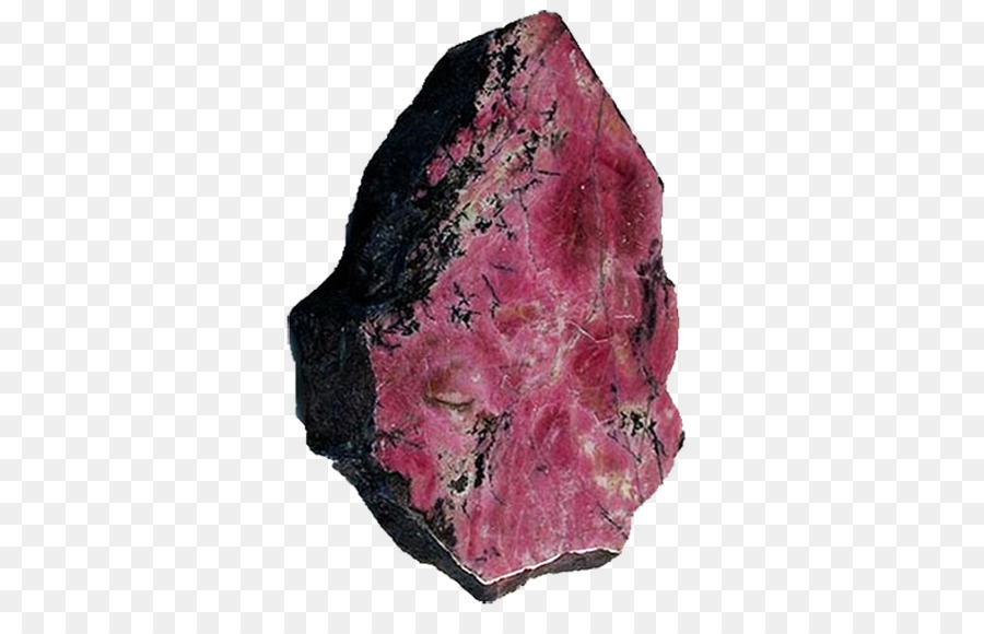 Batu Merah Muda Dan Hitam，Mineral PNG