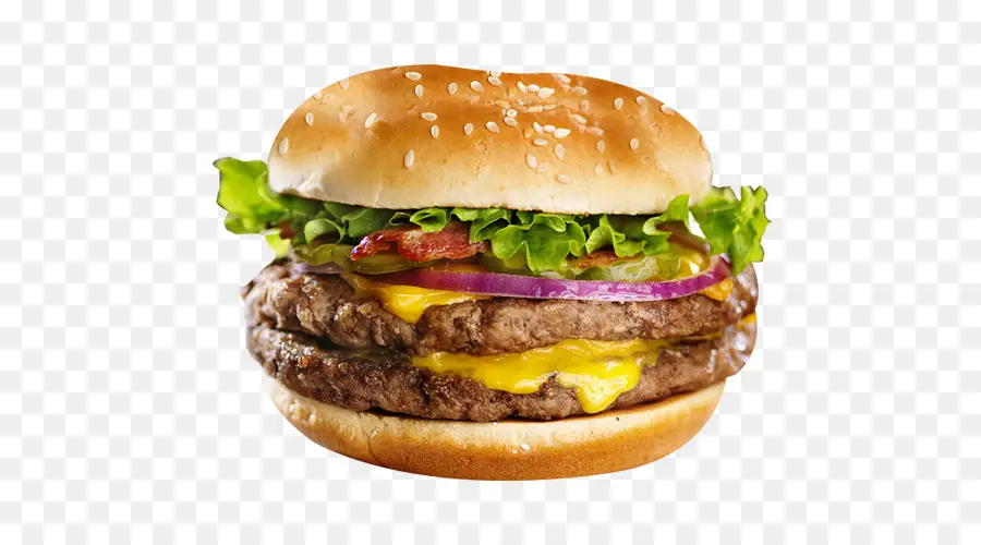 Burger Keju，Hamburger PNG