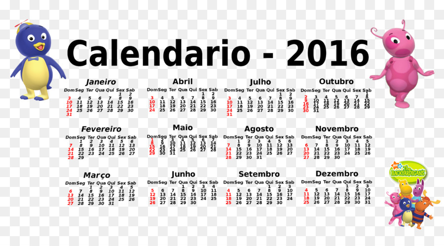 Brazil，Kalender PNG