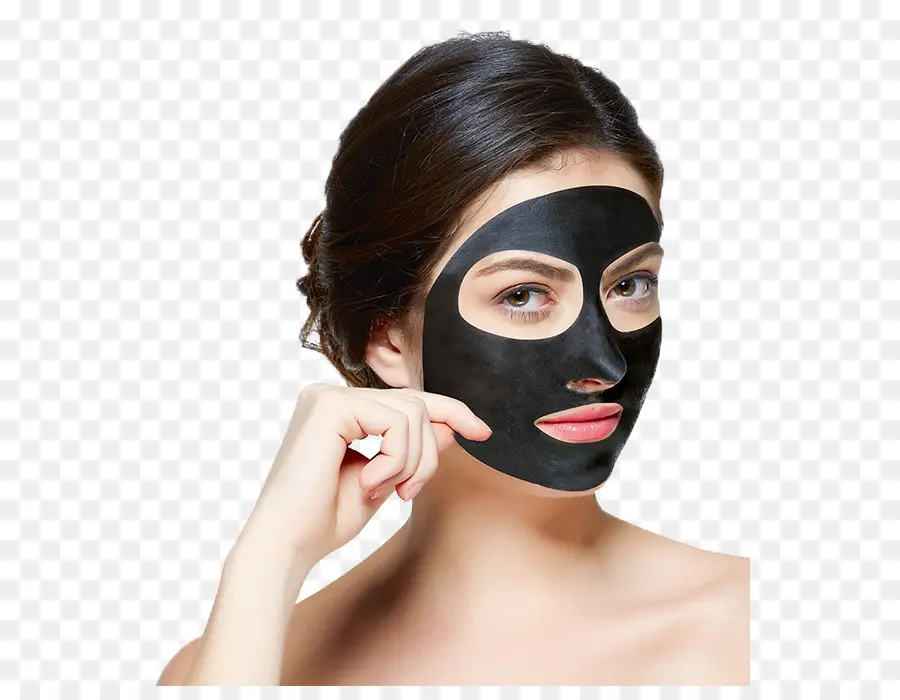 Masker Wajah Hitam，Kulit PNG