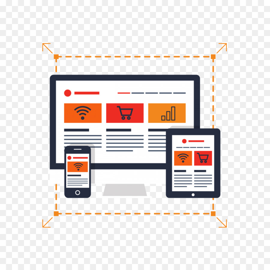 Desain Responsif，Desain Web PNG