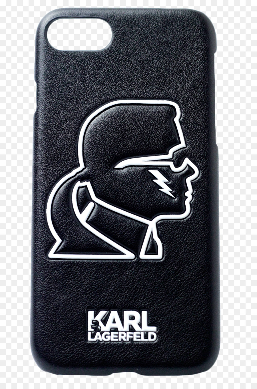 Casing Ponsel Hitam，Karl Lagerfeld PNG