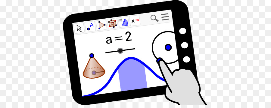 Tablet Dengan Aplikasi Matematika，Pendidikan PNG