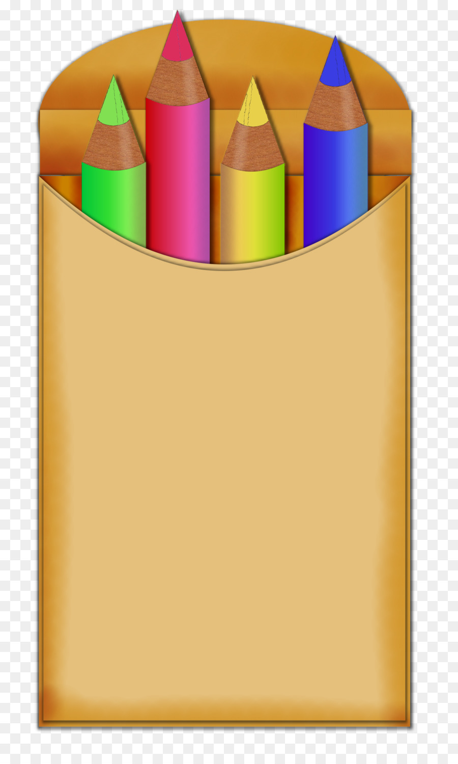 Pensil Warna，Kotak PNG