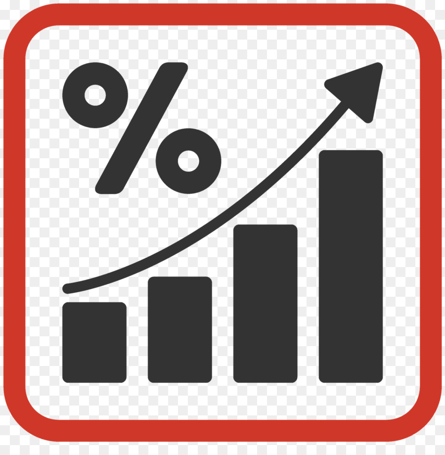 Grafik Persentase Pertumbuhan，Persentase PNG