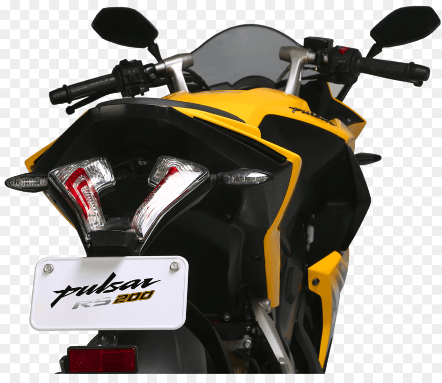 Sepeda Motor Kuning，Pulsar PNG