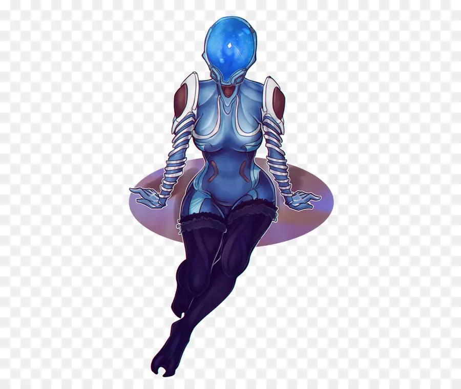 Robot Biru，Futuristik PNG