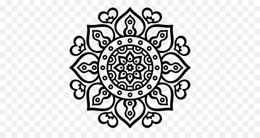 Mandala，Desain PNG