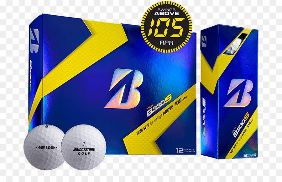 Bola Golf，Bridgestone Tour B330s PNG