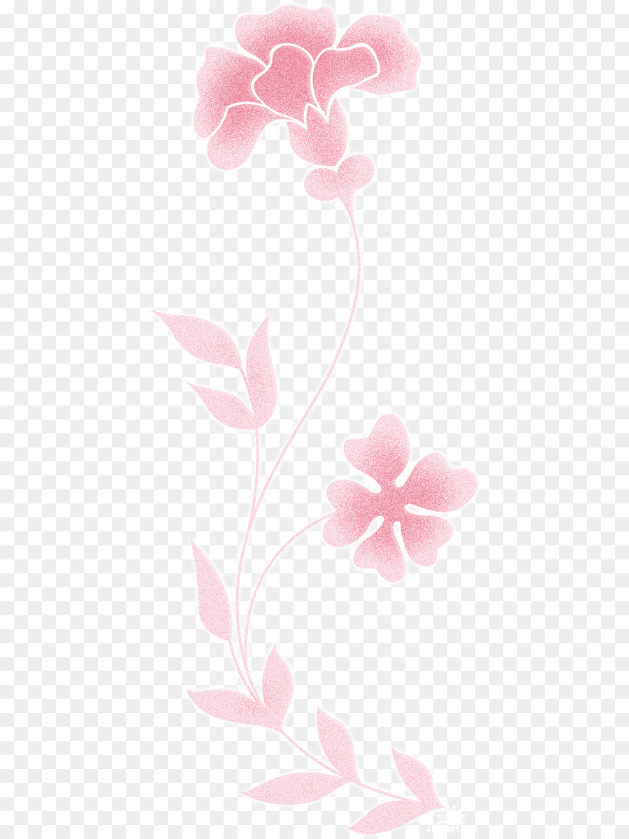 Ngengat Anggrek，Desain Bunga PNG