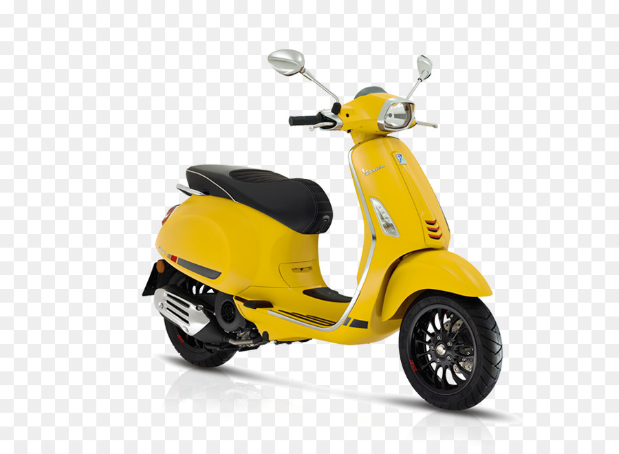 Skuter Kuning，Sepeda Motor PNG