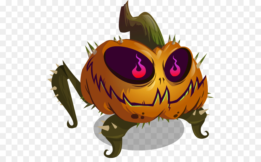 Labu Menakutkan，Hallowen PNG