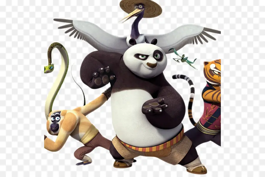 Karakter Kung Fu Panda，Panda PNG