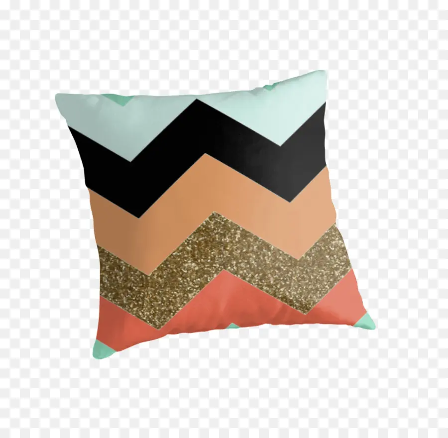 Bantal Dekoratif，Chevron PNG