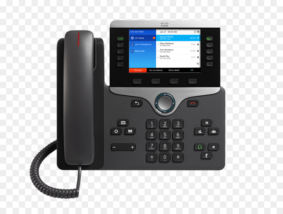 Telepon Voip，Cisco 8851 PNG