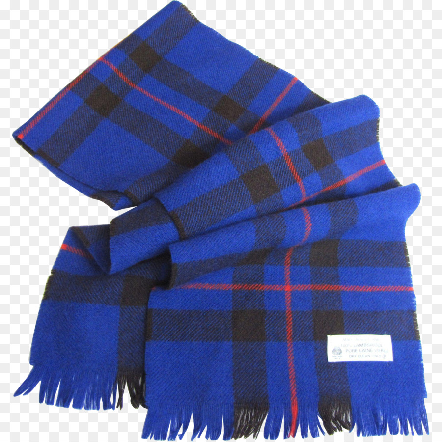 Tartan，Biru Kobalt PNG