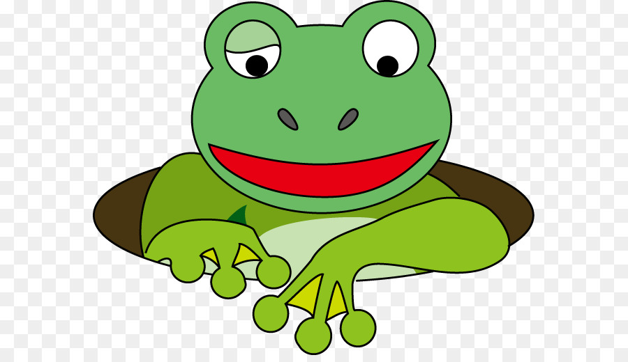 Katak Hijau，Kartun PNG