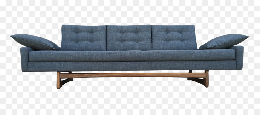 Sofa Biru，Sofa PNG