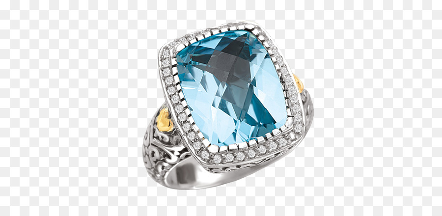 Cincin Batu Permata Biru，Pita Perak PNG