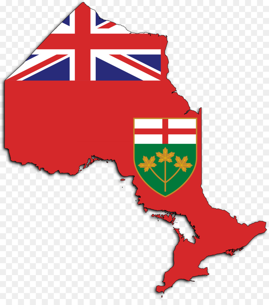 Ontario，Bendera Ontario PNG