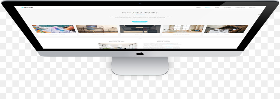 Imac，Desain Web Responsif PNG