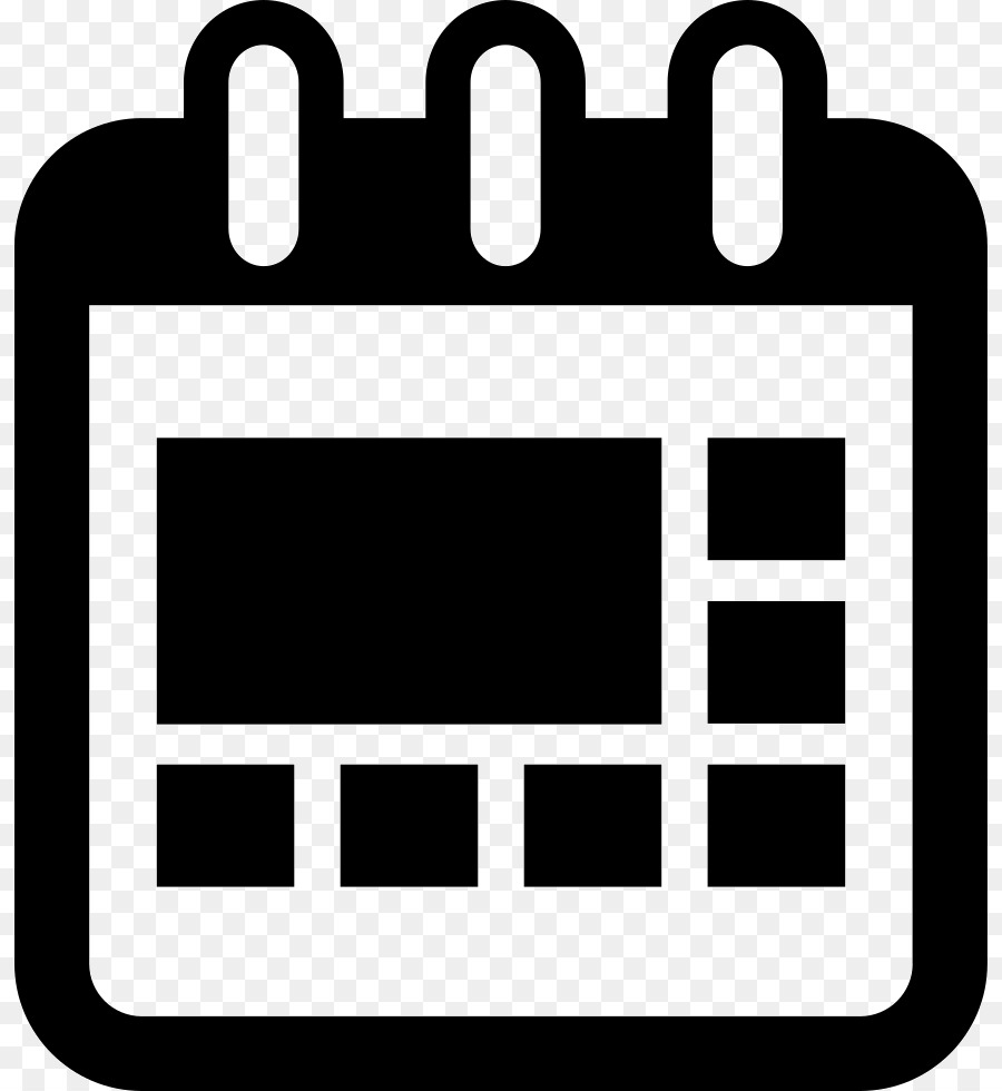 Kalender Ikon Komputer Desain Datar gambar  png
