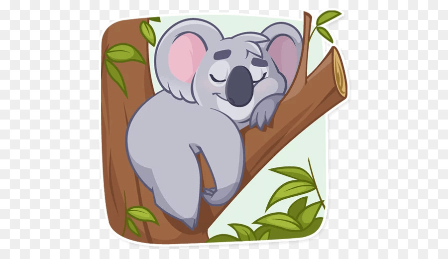 Gambar Kartun Koala Biru - Moa Gambar