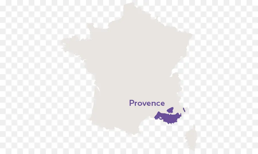 Peta Provence，Perancis PNG