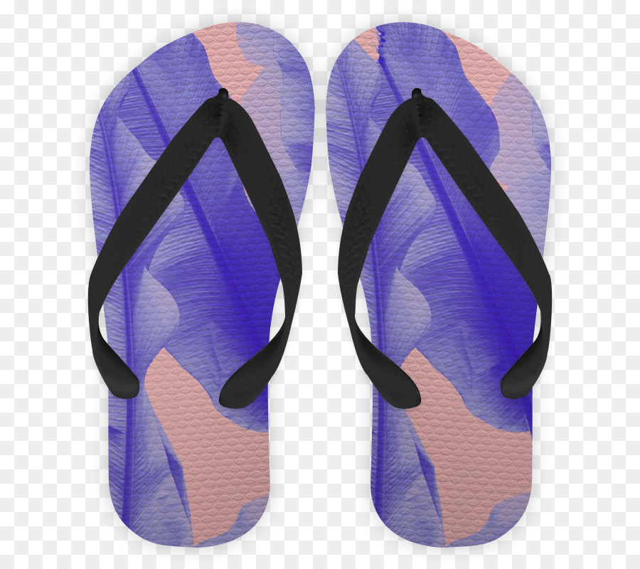 Flipflops，Biru Kobalt PNG