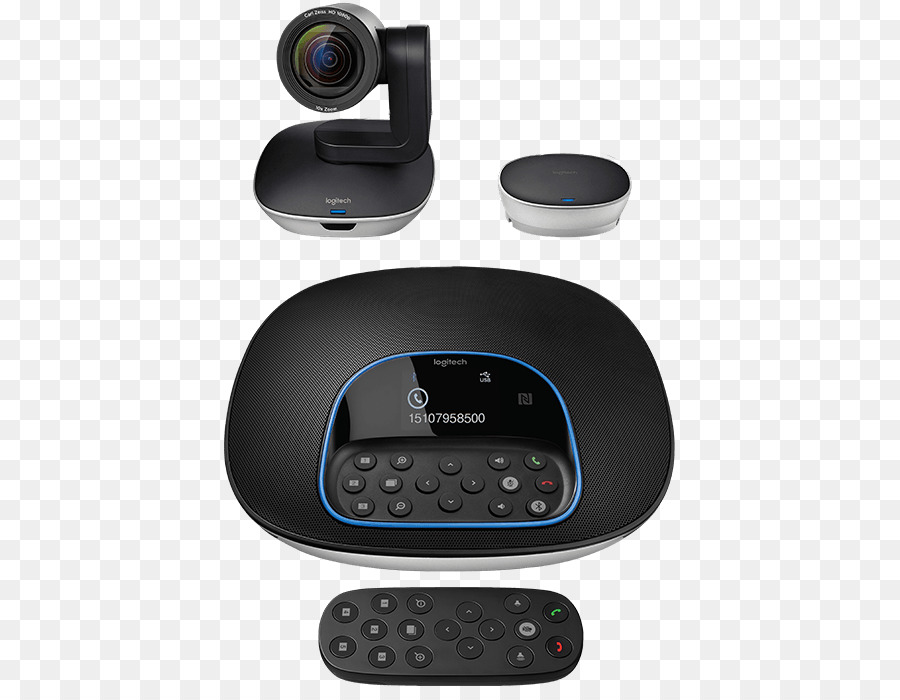 Mikrofon，Logitech Webcam Conferenccam Kelompok PNG