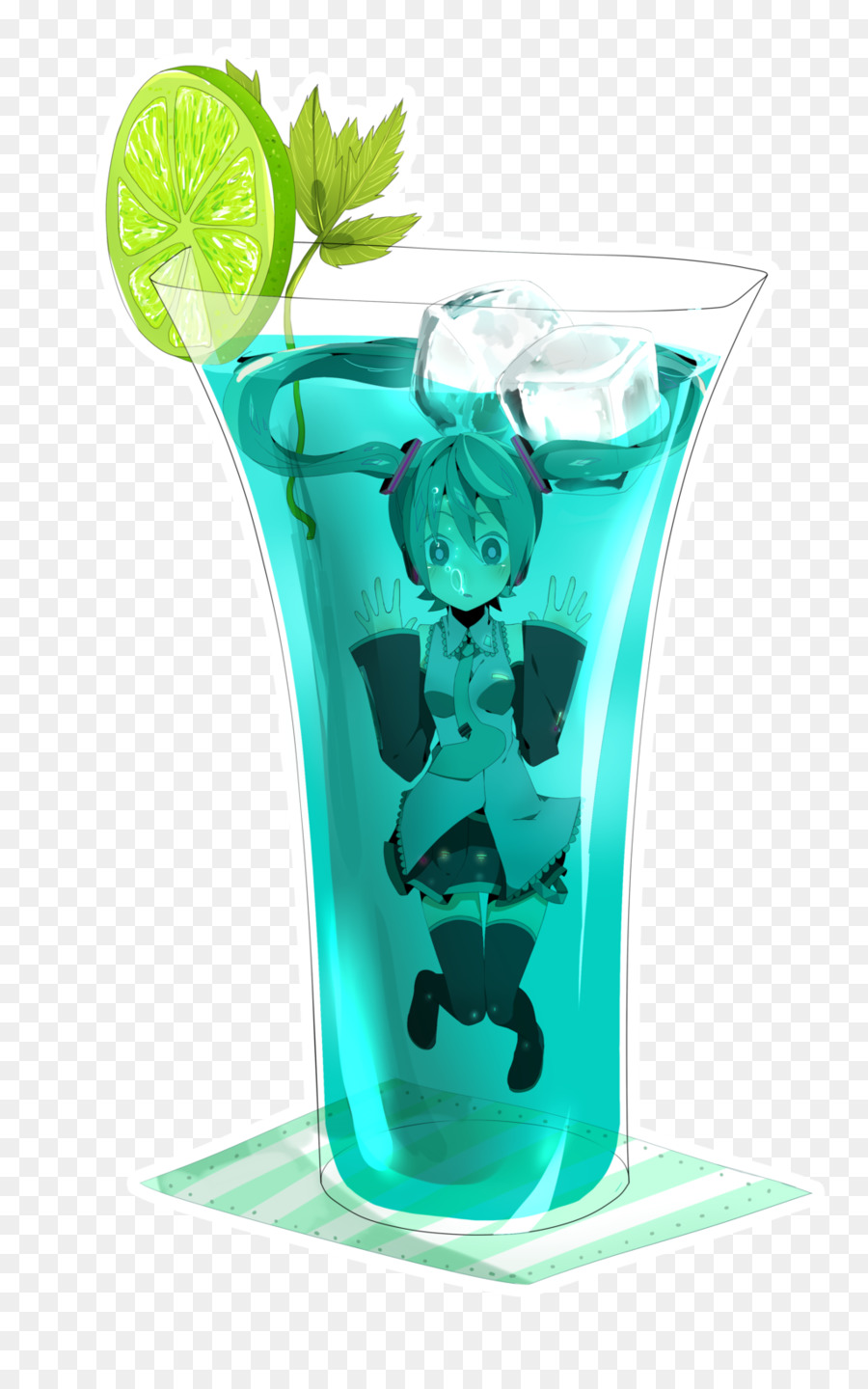 Blue Hawaii，Koktail PNG