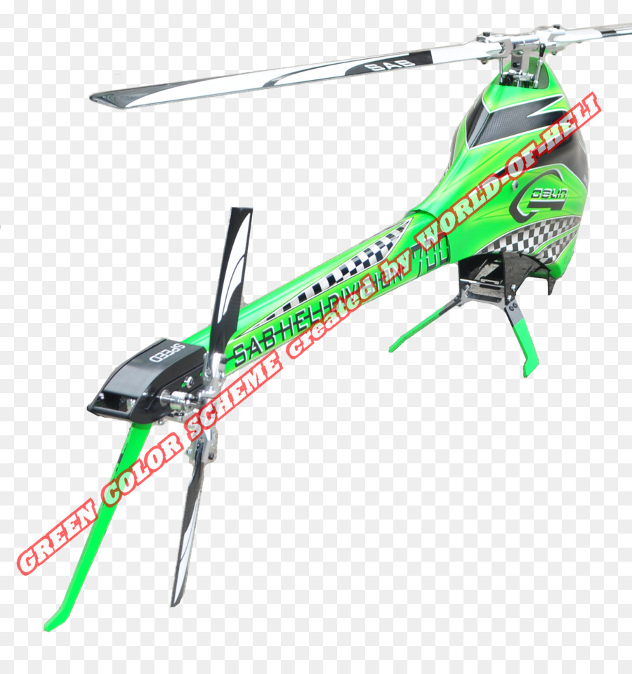 Helikopter Rotor，Hijau PNG