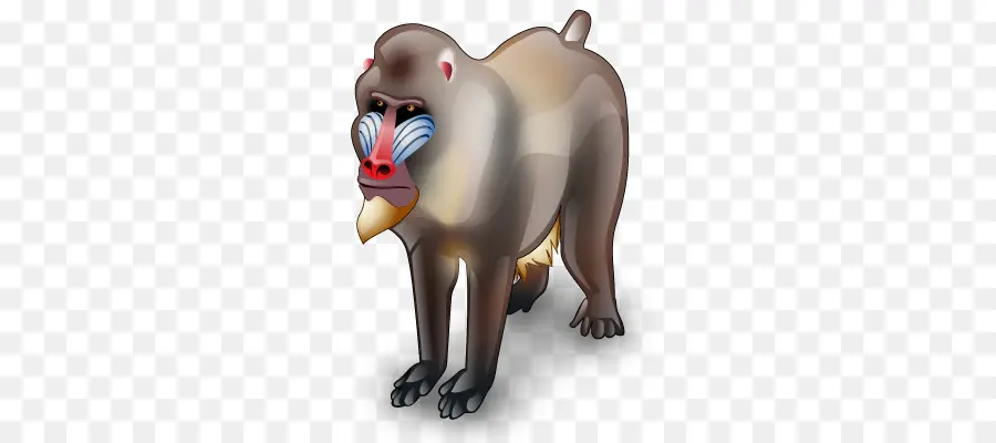 Ilustrasi Mandrill，Mandrill PNG