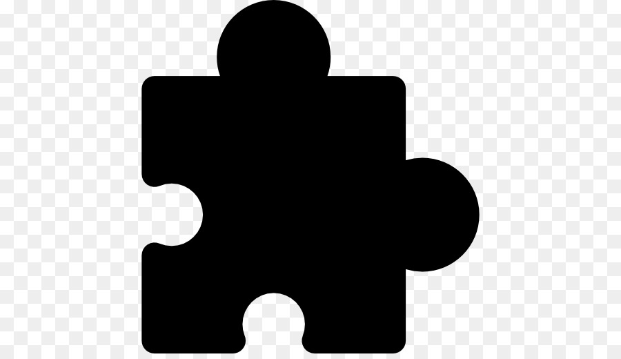 Potongan Puzzle Hitam，Permainan PNG