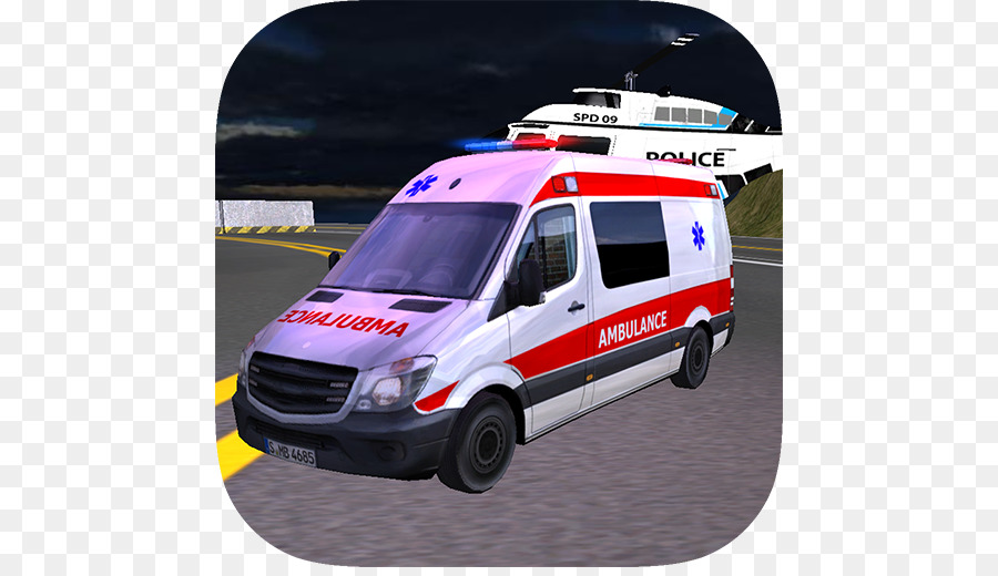 Ambulans，Mobil Ambulans Simulator 3d PNG