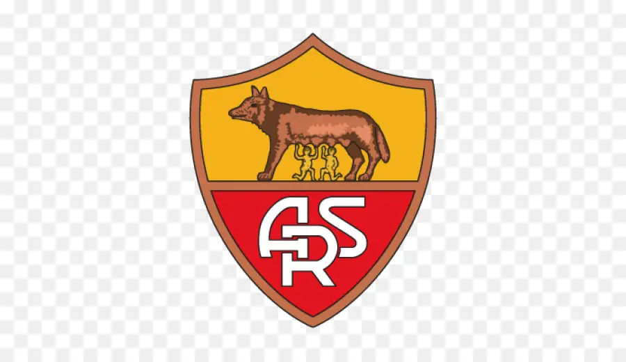 Logo As Roma，Sepak Bola PNG