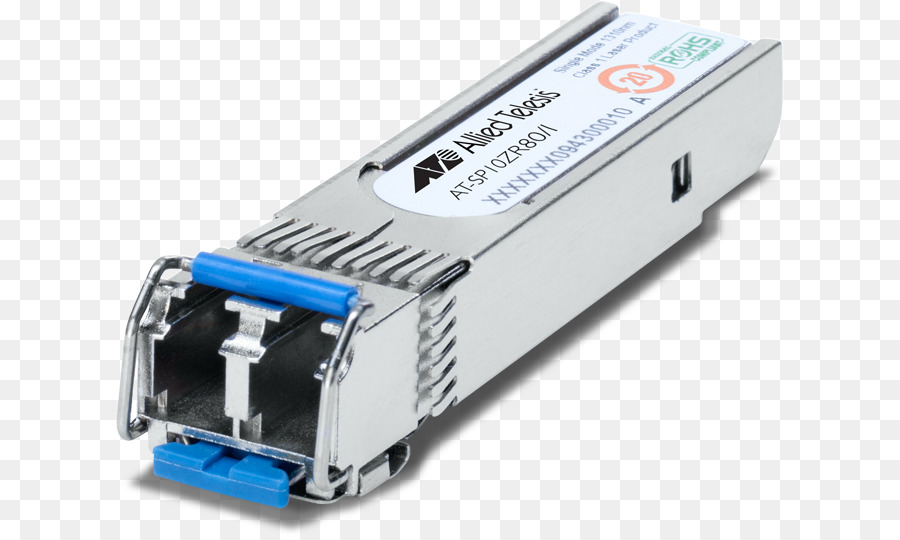Kecil Formfactor Pluggable Transceiver，Singlemode Fiber Optik PNG
