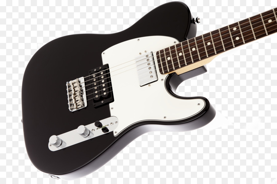 Gitar Listrik Hitam，String PNG