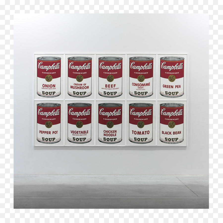 Kaleng Sup Campbell，Andy Warhol PNG