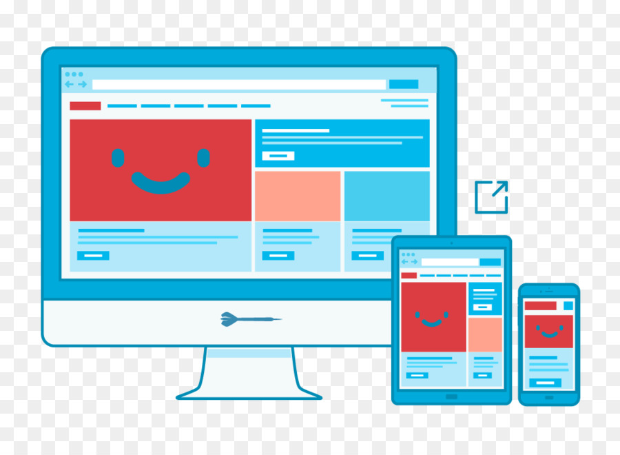 Desain Web Responsif，Pengembangan Web PNG